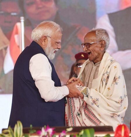 ‘Proud to have motivating figures’, says PM Modi on Bengal’s oldest BJP worker Makhanlal Sarkar