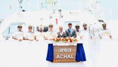 ICGS Achal joins North West fleet of Indian Coast Guard