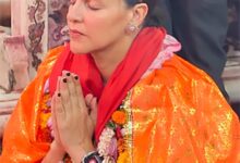 Neha Dhupia shares glimpses from her first visit to Vrindavan