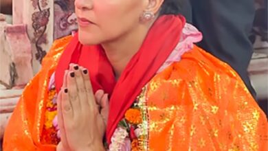 Neha Dhupia shares glimpses from her first visit to Vrindavan