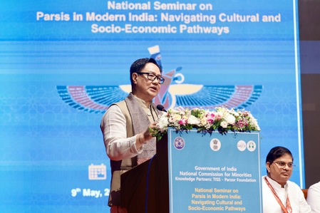 All communities equal under Constitution: Union minister Kiren Rijiju