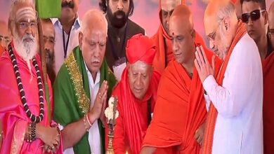HM Shah hails Yediyurappa’s struggles, calls him architect of BJP’s rise in South India