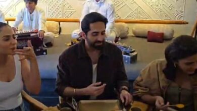 ‘Pati Patni Aur Woh Do’ trio Ayushmann, Rakul & Wamiqa savour a wholesome Gujarati thali