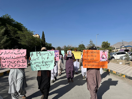 Pakistan: Family of brothers forcibly disappeared in Balochistan made to take political stand
