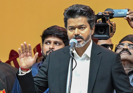Telangana CM, Dy CM congratulate Vijay on taking oath as TN CM