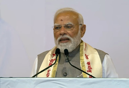 PM Modi hails role of spirituality, social participation at Art of Living event in Bengaluru