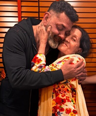Bobby Deol celebrates Mother’s Day with warm embrace of the ‘precious’ woman in his life