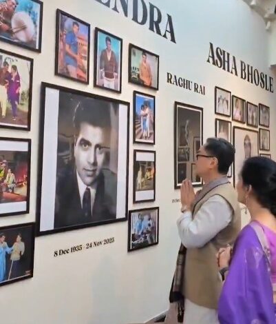 Kiren Rijiju praises Mumbai photo exhibition on Bollywood’s evolution