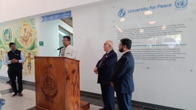 Costa Rica: MoS Pabitra Margherita inaugurates Vasudhaiva Kutumbakam Wall in University of Peace