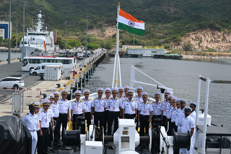 India, Vietnam enhance maritime and scientific cooperation with INS Sagaradhwani’s visit India, Vietnam enhance maritime and scientific cooperation with INS Sagaradhwani’s visit