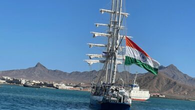 INS Sudarshini’s port call at Mindelo, Cape Verde, marks a key milestone: Ministry