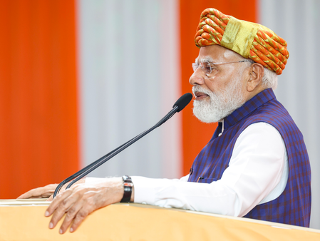 PM Modi arrives in Guwahati for Assam govt’s swearing-in ceremony