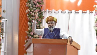 PM Modi highlights Gujarat’s industrial rise, BJP’s electoral dominance in Jamnagar