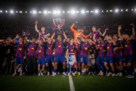 Barca secures La Liga title with Clasico win
