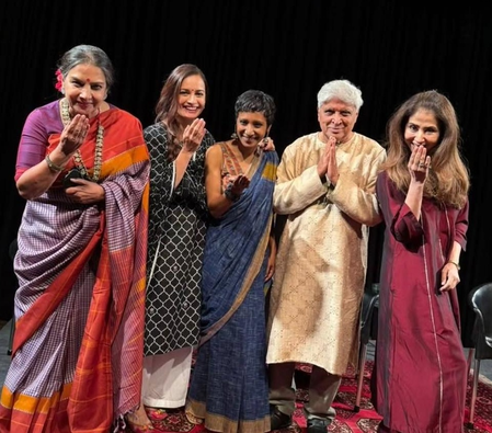 Urmila Matondkar spends evening with Dia Mirza, Shabana Azmi ‘drenched in shayari & meaningful conversations’