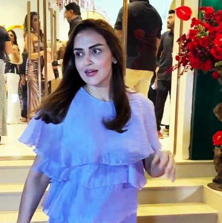 Esha Deol reveals she, her father shared the passion of design