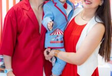Gauahar Khan provides a glimpse into son Zehaan’s circus themed birthday