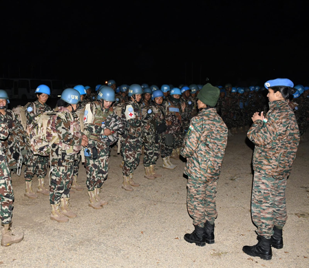 Indian peacekeepers in Lebanon hailed for their professionalism, camaraderie, and unwavering commitment