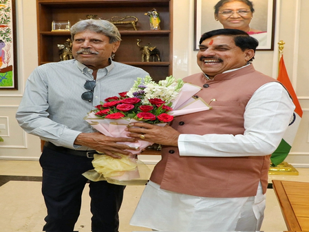 Kapil Dev meets MP CM Mohan Yadav, offers support for development of cricket talent