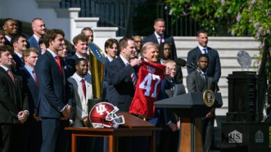 White House honors ‘undefeated champion’ Indiana University Hoosiers