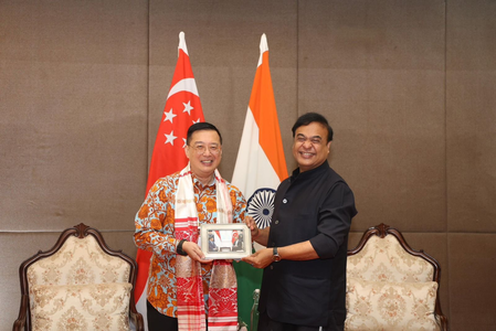 Singapore congratulates Himanta Biswa Sarma for Assam win, reaffirms support for state’s growth