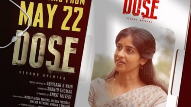 Darshana Nair’s character in Siju Wilson’s medical crime thriller ‘Dose’ revealed