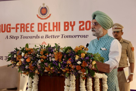 L-G Sandhu sets goal of ‘Drug-Free Delhi’ by 2027, approves 1st anti-narcotics police station