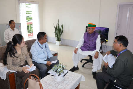 MoS Meghwal assures full Central support for Mizoram, reviews judicial reforms and meets civil society leaders