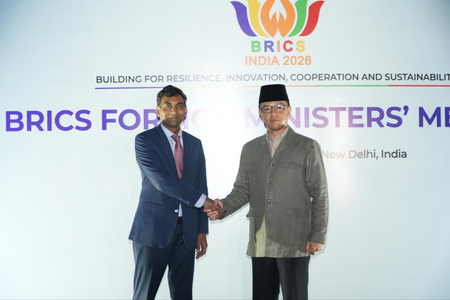 Indonesian FM Sugiono arrives in Delhi for BRICS Foreign Ministers’ meet
