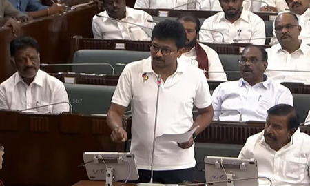 DMK walks out during trust vote; Udhayanidhi questions TVK govt’s majority