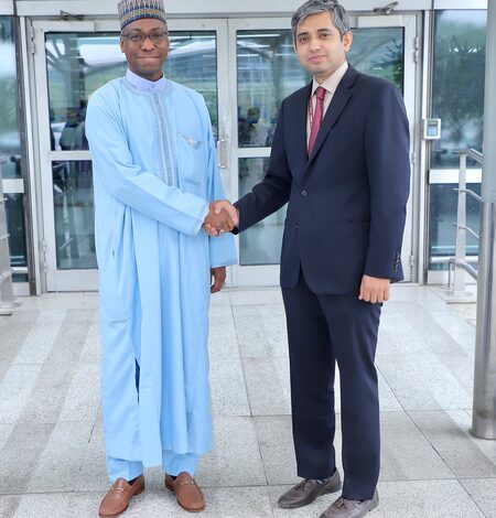 Nigeria’s Dunoma Umar Ahmed arrives in India to attend BRICS Foreign Ministers’ Meeting Nigeria’s Dunoma Umar Ahmed arrives in India to attend BRICS Foreign Ministers’ Meeting
