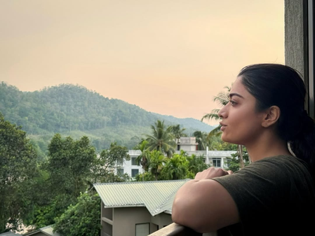 Rashmika Mandanna faces her fear of heights during her Kochi stay