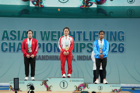 Asian Weightlifting Championships: Gyaneshwari Yadav wins silver, bronze in 53kg category