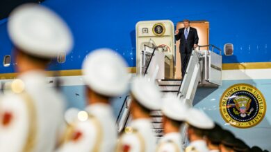 Trump defends White House ballroom project Trump defends White House ballroom project
