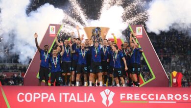 Inter lift 10th Coppa Italia title to secure domestic double