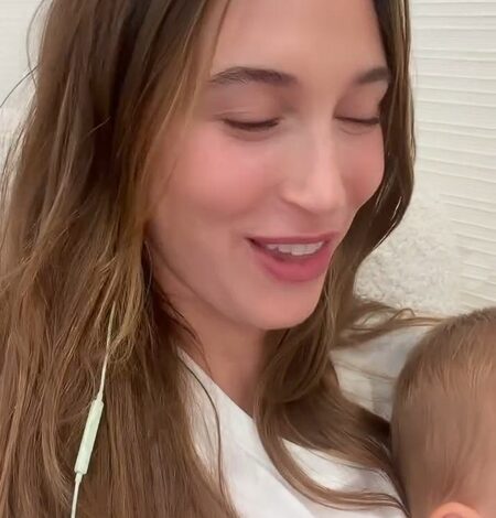 Hailey Bieber calls son Jack Blues her ‘personal snack machine’ in adorable video