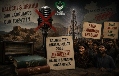 ‘Cunning and malicious’: Student body on Pakistan’s move to drop Balochi, Brahui radio programmes