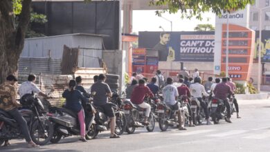 Panic buying pushes fuel sales up by 80 pc, supply system remains stable in Gujarat: Officials Panic buying pushes fuel sales up by 80 pc, supply system remains stable in Gujarat: Officials