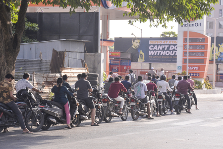 Panic buying pushes fuel sales up by 80 pc, supply system remains stable in Gujarat: Officials Panic buying pushes fuel sales up by 80 pc, supply system remains stable in Gujarat: Officials