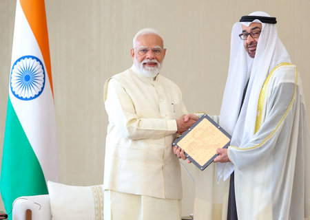 PM Modi, UAE Prez oversee signing of new pacts to boost bilateral energy, economic ties​
