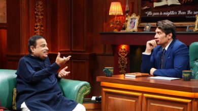 Nitin Gadkari tells Shekhar Suman he scored 52 percent in metric due to the Emergency