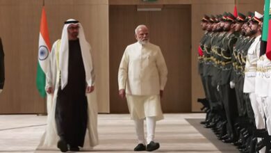 PM Modi accorded guard of honour on arrival in Abu Dhabi