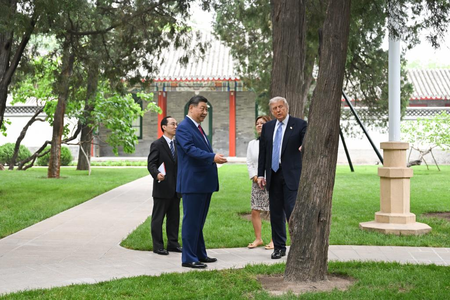 Xi, Trump held a private meeting in Beijing before conclusion of US President’s China visit