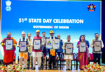 Scindia joins Sikkim’s Statehood Day celebrations, launches projects worth Rs 223 crore Scindia joins Sikkim’s Statehood Day celebrations, launches projects worth Rs 223 crore