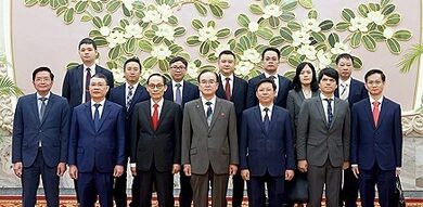 Top North Korean parliament official meets Vietnam FM in Pyongyang