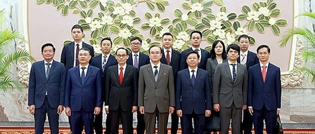 Top North Korean parliament official meets Vietnam FM in Pyongyang