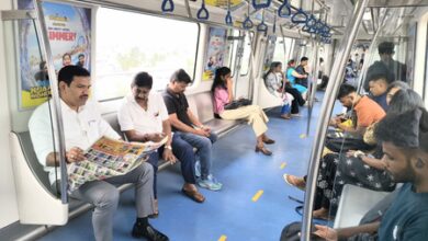 K’taka BJP chief Vijayendra takes Metro, backs PM Modi; targets Congress on fuel prices