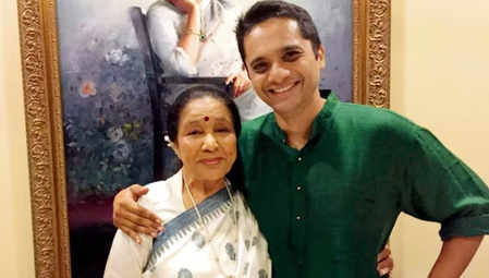 Chintu Bhosle recalls how Asha Bhosle pranked audience, announced him as her ‘boyfriend’