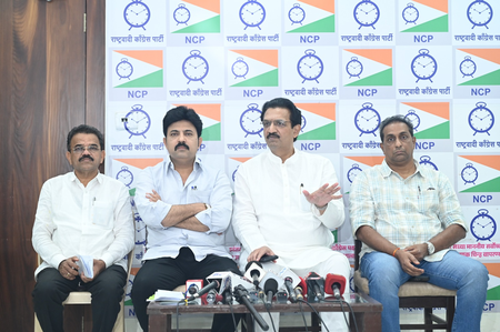 Maha: NCP clarifies Praful Patel, Sunil Tatkare continue in respective posts; fresh letter to ECI soon