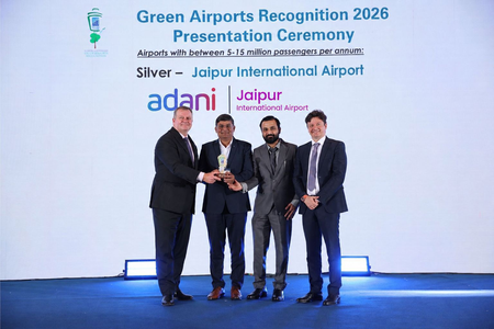 Jaipur International Airport gets award for initiatives in climate resilience